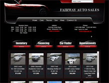 Tablet Screenshot of fairwayautosalesinc.com